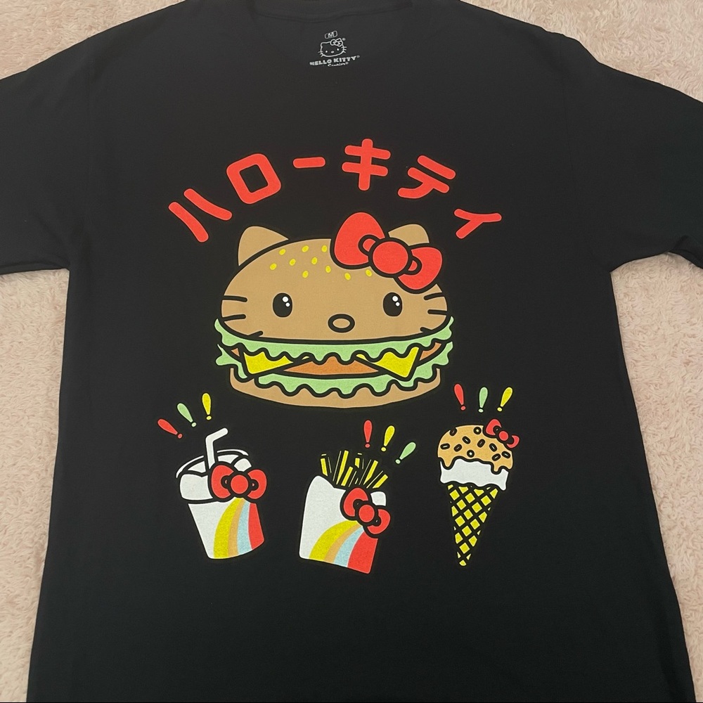 Hello Kitty Burger Shirt